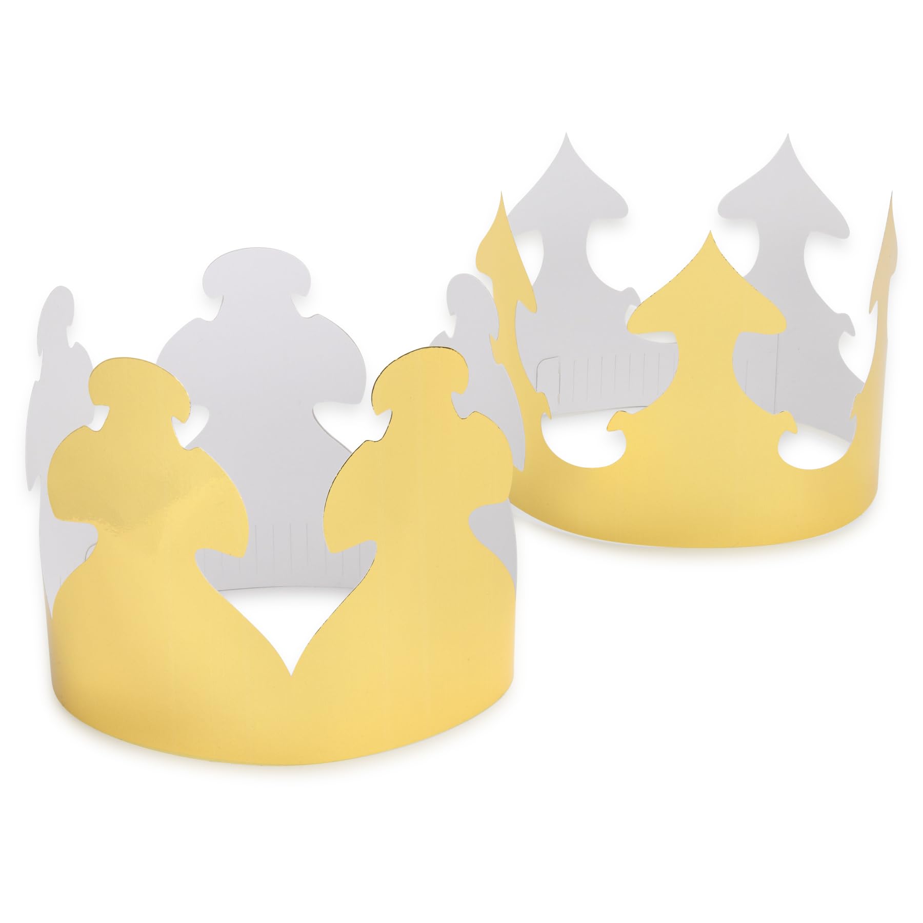 Foto 7 pulgar | Sombreros De Fiesta Para Niños Paper Crowns Hygloss Gold, 144 Unidades - Venta Internacional.