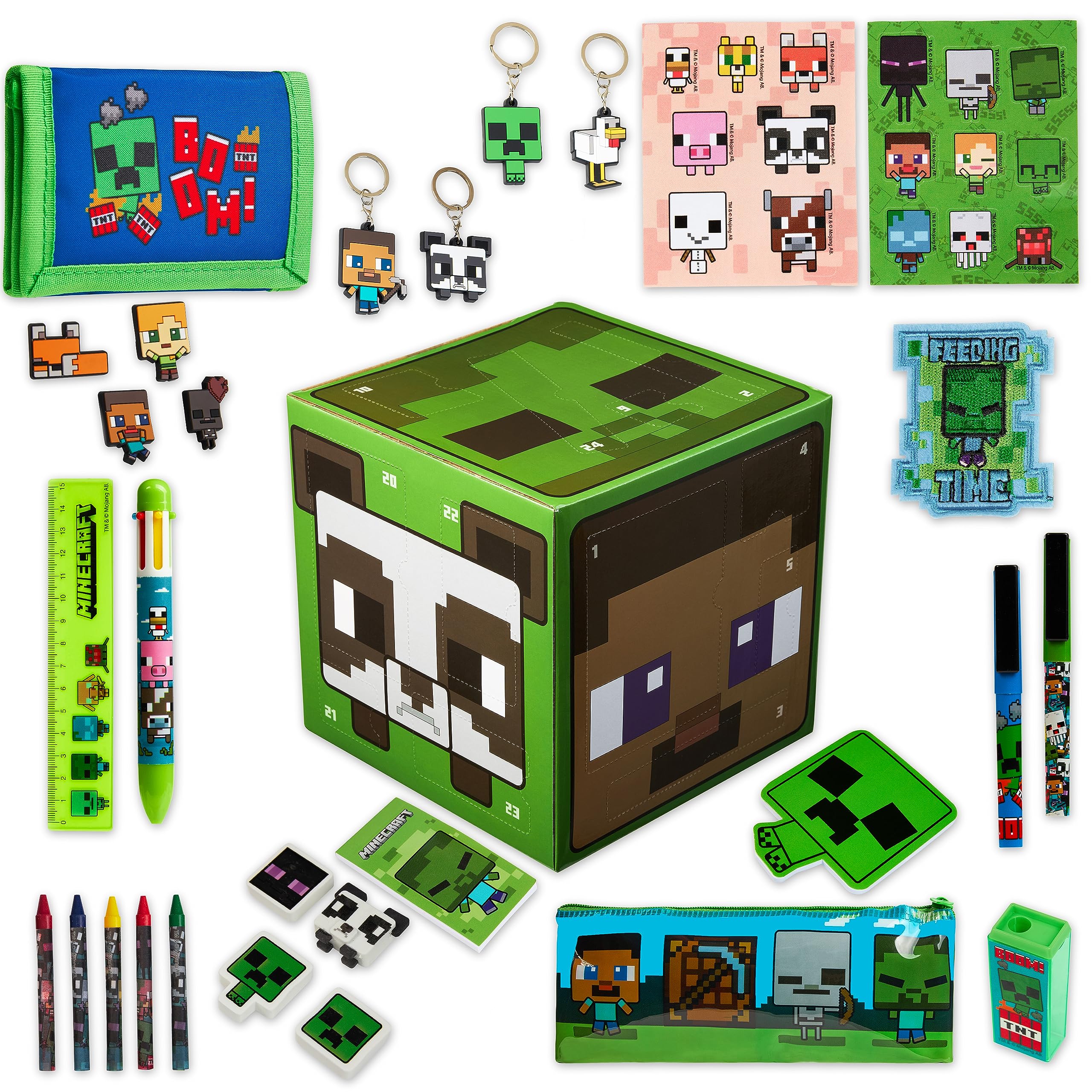 Foto 2 pulgar | Calendario De Adviento Minecraft 2024 Para Niños Con 24 Sorpresas - Venta Internacional.