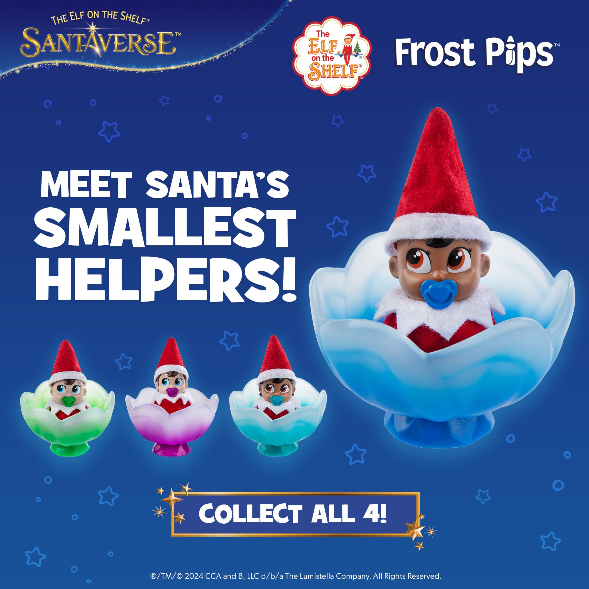 Foto 4 pulgar | Toy The Elf On The Shelf Frost Pips Mini Blooms Elf Bebé Niña - Venta Internacional.