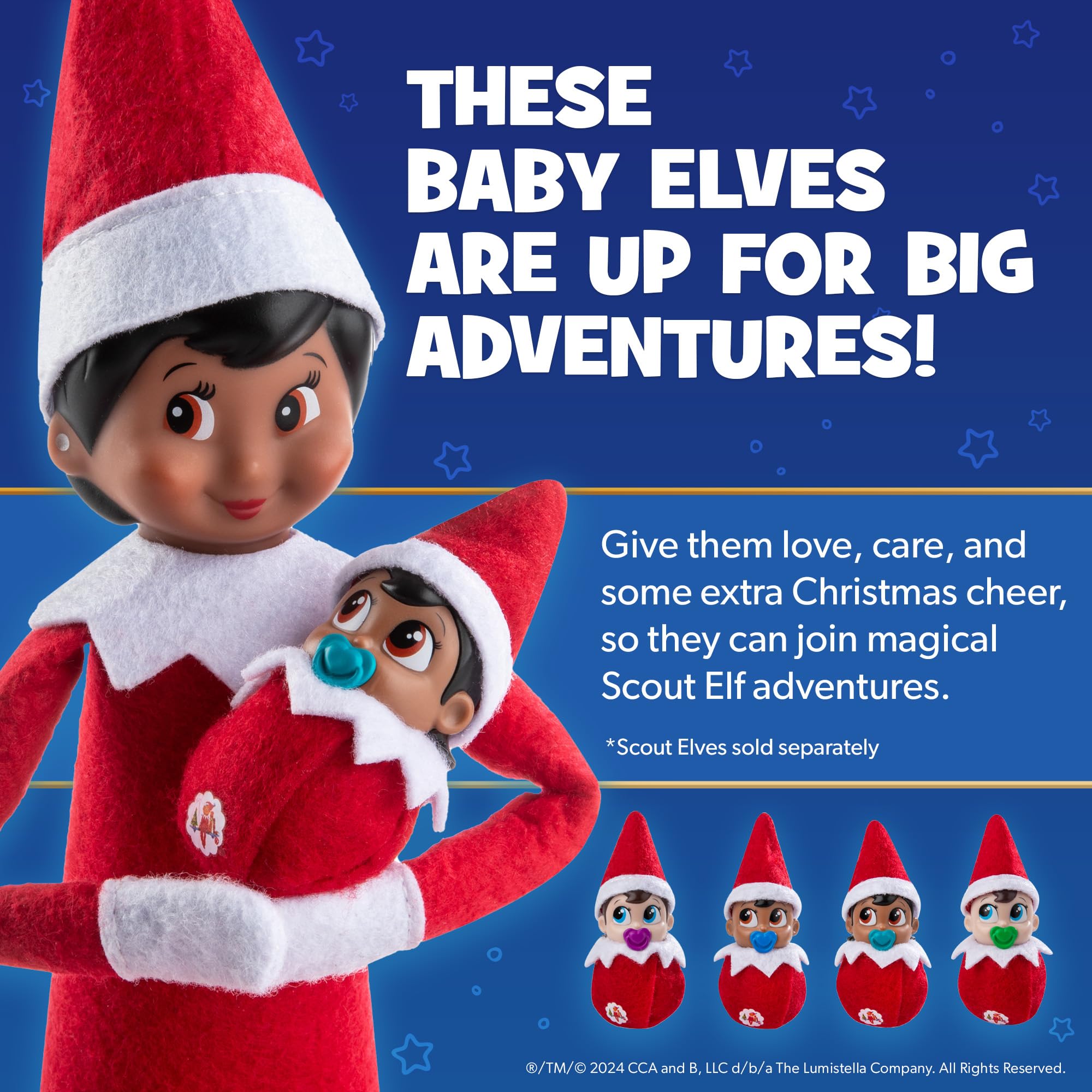 Foto 5 | Toy The Elf On The Shelf Frost Pips Mini Blooms Elf Bebé Niña - Venta Internacional.