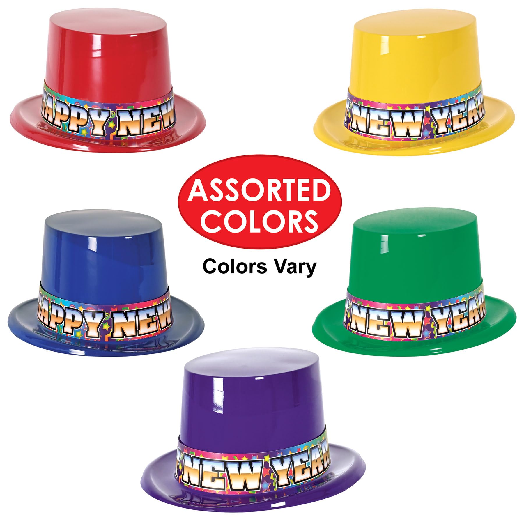 Foto 5 pulgar | Surtido Para Fiestas Beistle Rainbow Blast Nochevieja Para 10 Personas - Venta Internacional.