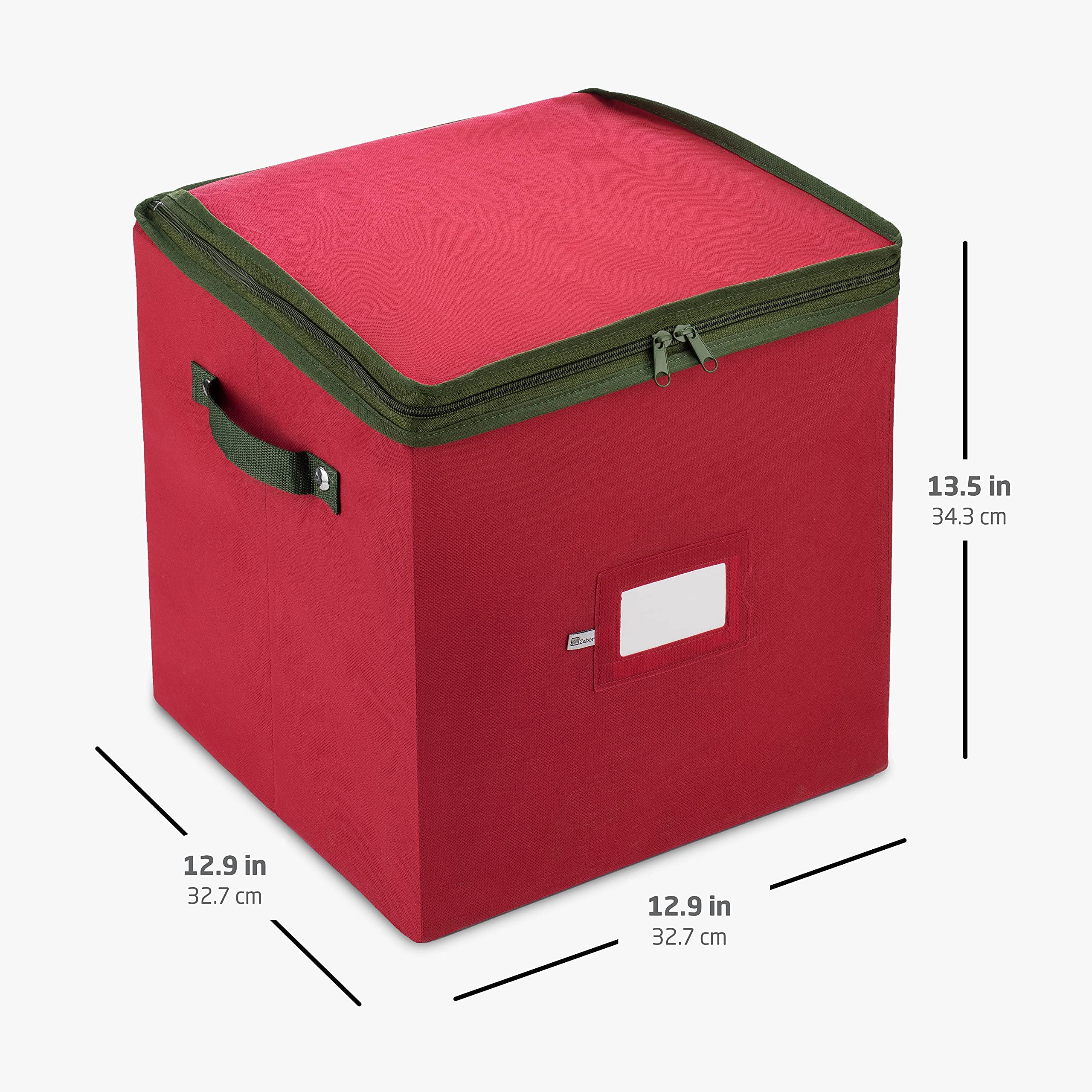 Foto 7 pulgar | Caja De Almacenamiento Para Adornos Navideños Zober Stores 64 Adornos - Venta Internacional.