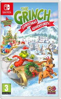 Foto 1 | Videojuego Bandai Namco Entertainment The Grinch: Christmas Adventures Para Nintendo Switch - Venta Internacional.