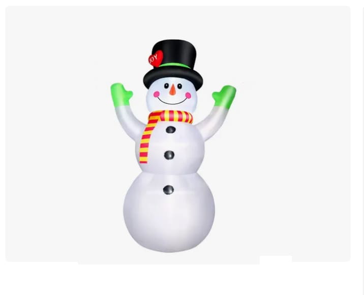 Muñeco de Nieve Inflable Xtellar 3 m $2,279