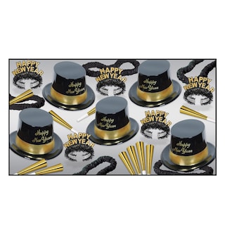 Foto 1 | Surtidos Para Fiestas Beistle 88780nrbkg Legacy Gold Para 10 Personas - Venta Internacional.
