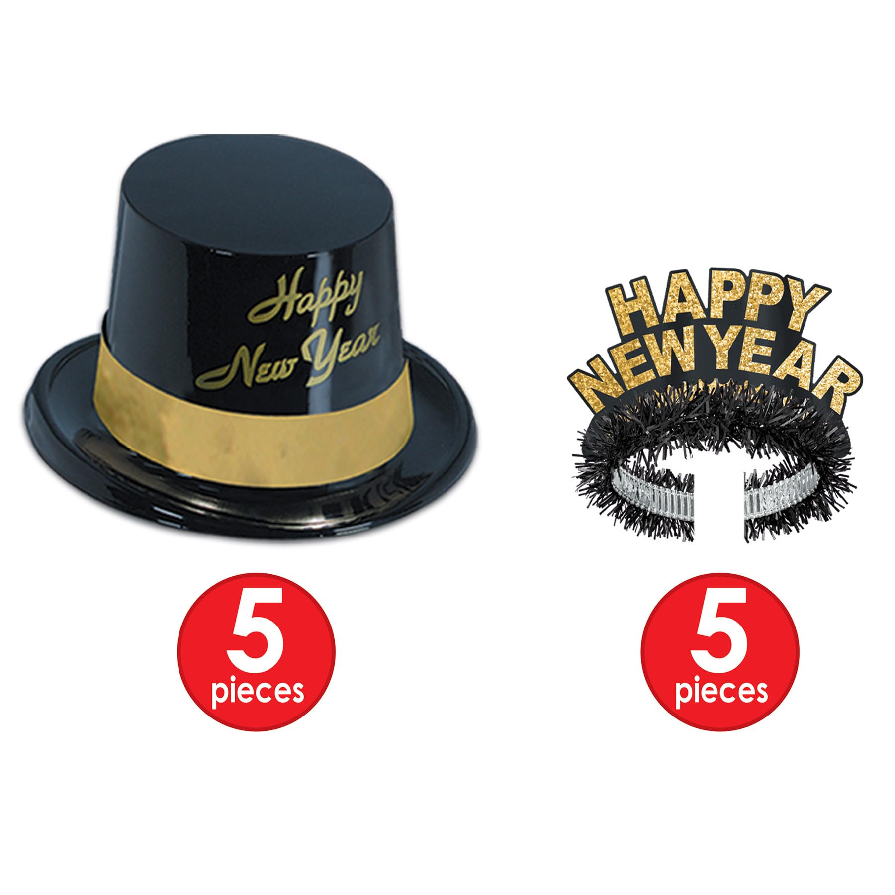 Foto 4 pulgar | Surtidos Para Fiestas Beistle 88780nrbkg Legacy Gold Para 10 Personas - Venta Internacional.