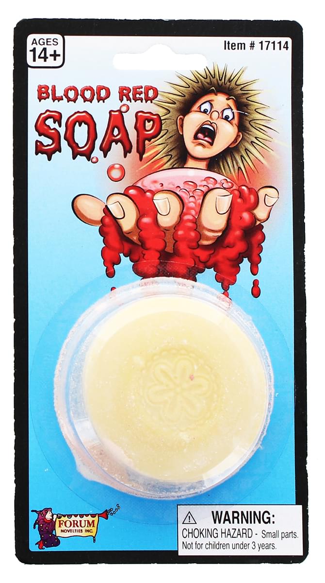 Foto 2 pulgar | Baño Soap Forum Novelties Bloody Novelties  Color Rojo - Venta Internacional.