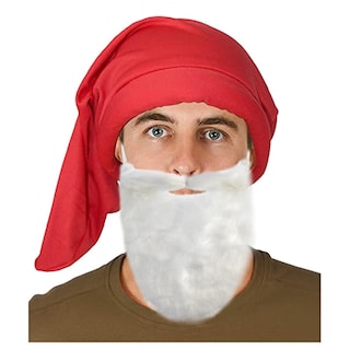Foto 3 | El Accesorio De Barba Falsa De Papá Noel Huoguo Imita El Bigote - Venta Internacional.
