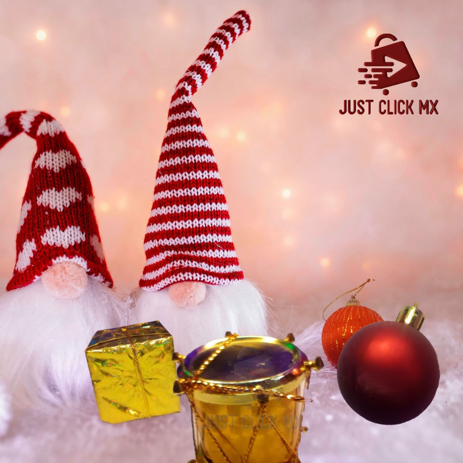 Foto 5 | Set 20 Adornos Colgantes JustClick MX Para Árbol Navidad