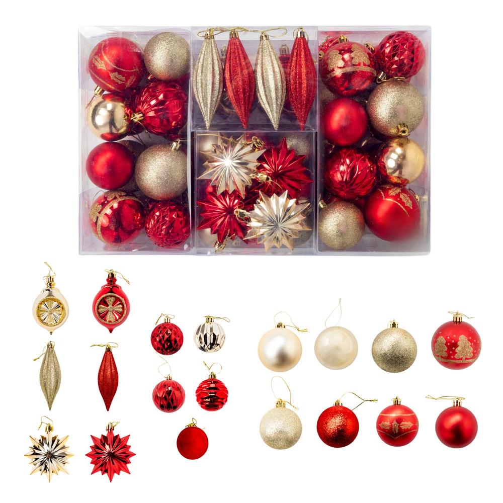 Esferas Navideñas Big Room 62 Piezas