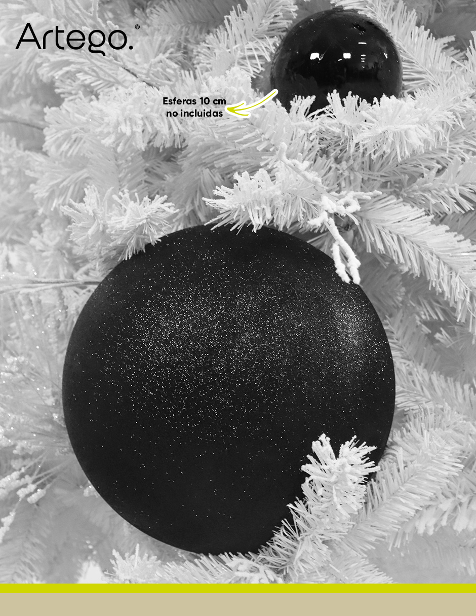 Foto 3 pulgar | Esfera Navideña Grande Megagigante De 25cm 1 Pieza Decoración Bola Brillante Para Colgar Adornos De Polietileno