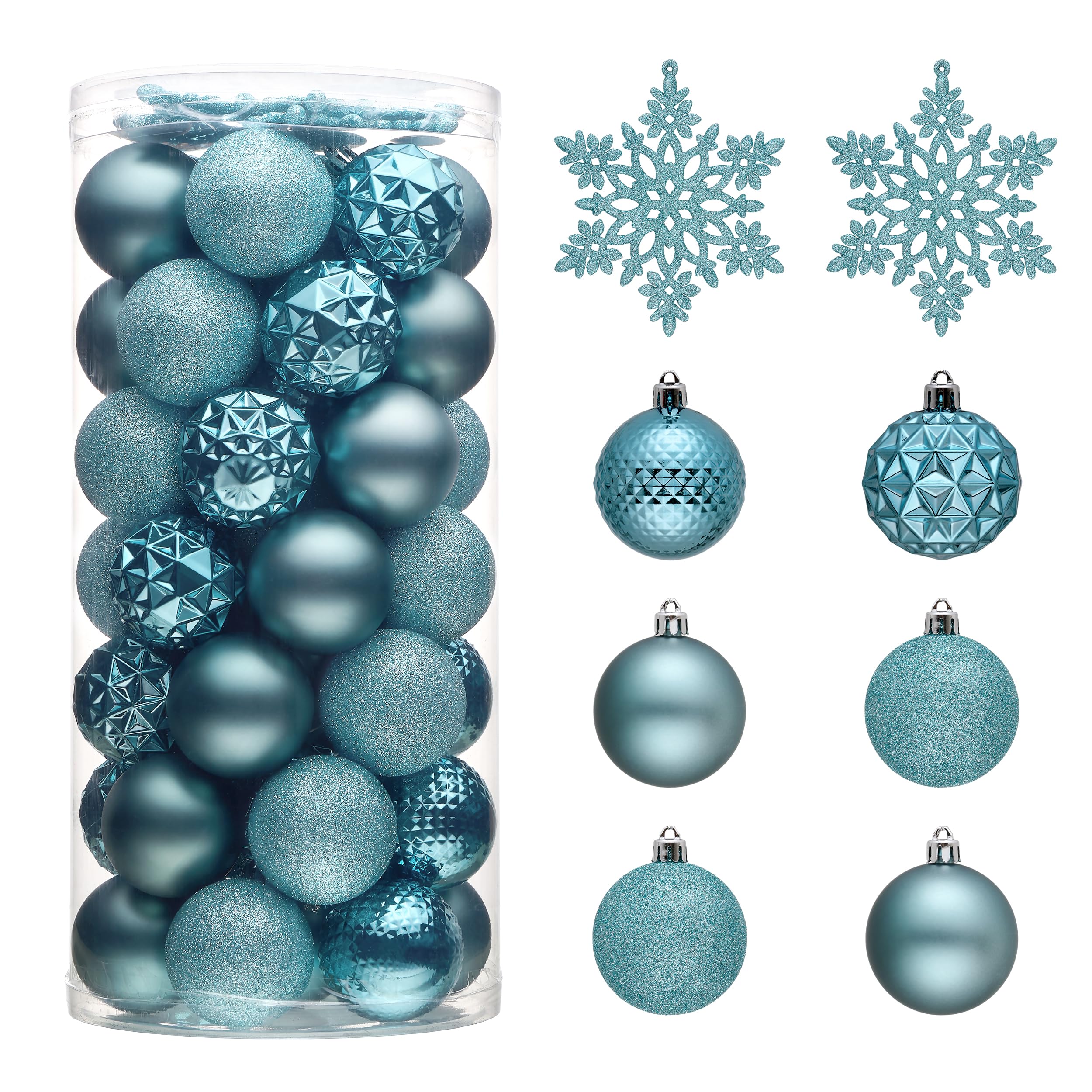 Foto 1 | Decoraciones Para Árbol De Navidad Valery Madelyn, 50 Quilates, Azul Claro - Venta Internacional.