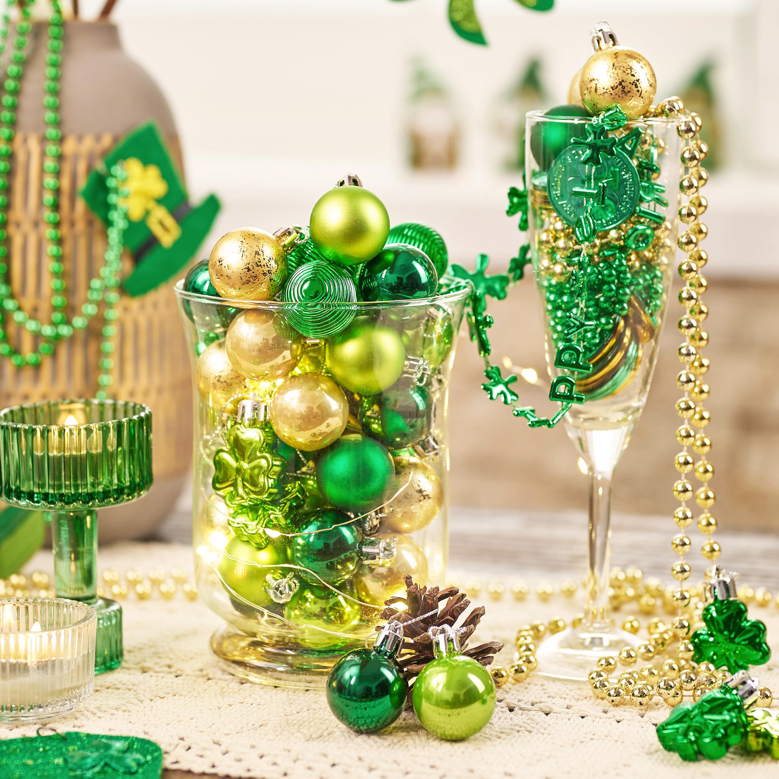 Foto 6 | Set De Adornos Valery Madelyn Para El Día De San Patricio, 36 Unidades, 3 Cm - Venta Internacional.