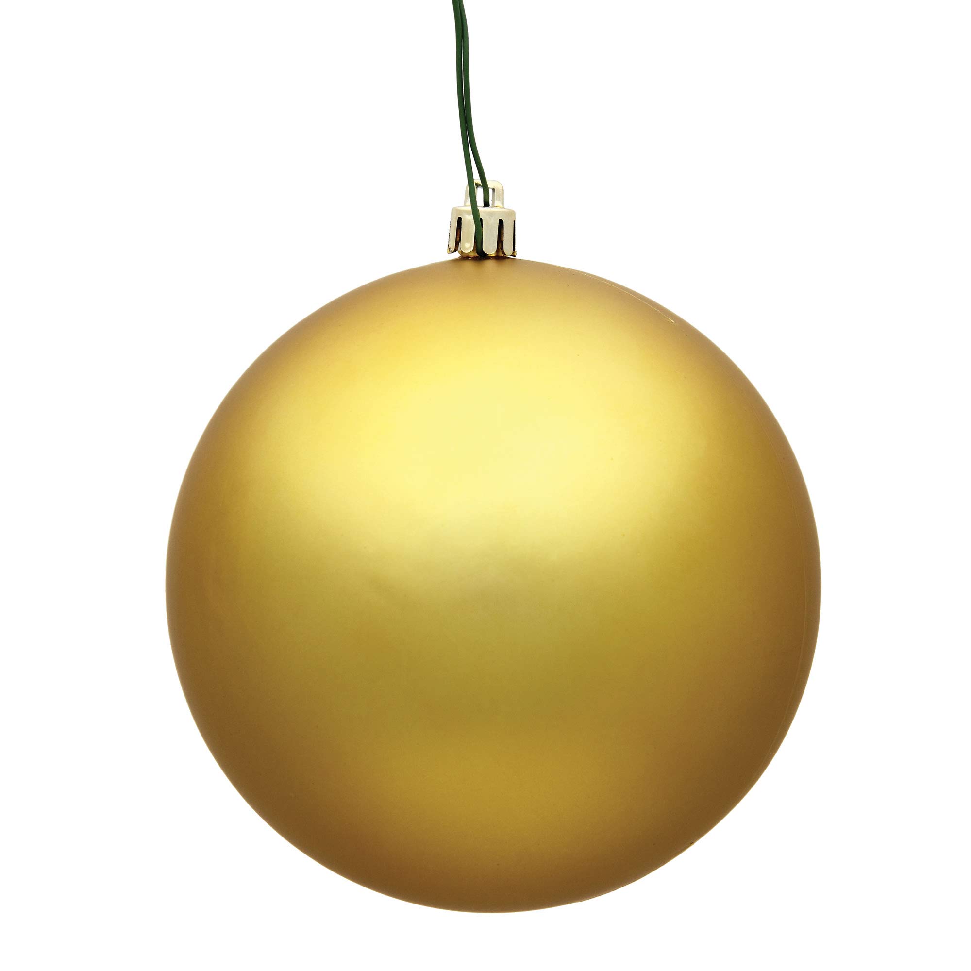 Foto 1 | Bola Dorada Mate De Ornament Vickerman De 12 Cm, Plástico Irrompible - Venta Internacional.