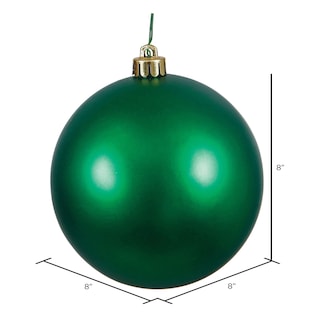 Foto 5 | Adorno Navideño Vickerman 8 Con Forma De Bola Esmeralda Mate - Venta Internacional.