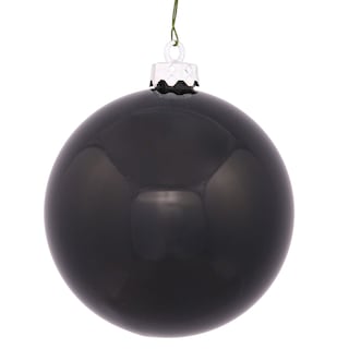 Foto 1 | Adorno De Bola Navideña Vickerman, Acabado Brillante, 3 Cm, Negro - Venta Internacional.