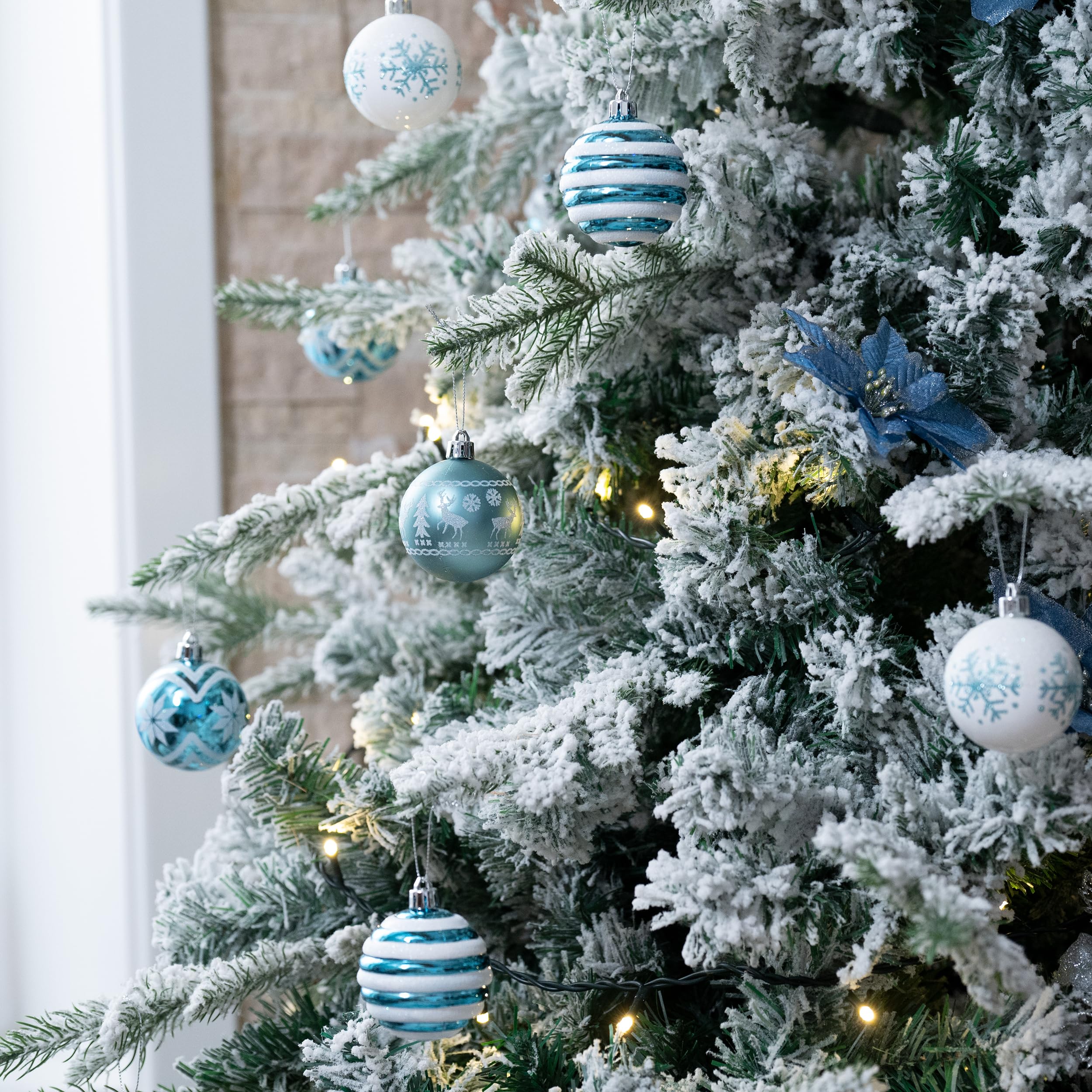 Foto 6 | Adornos Navideños Valery Madelyn Winter Wishes, 24 Unidades - Venta Internacional.