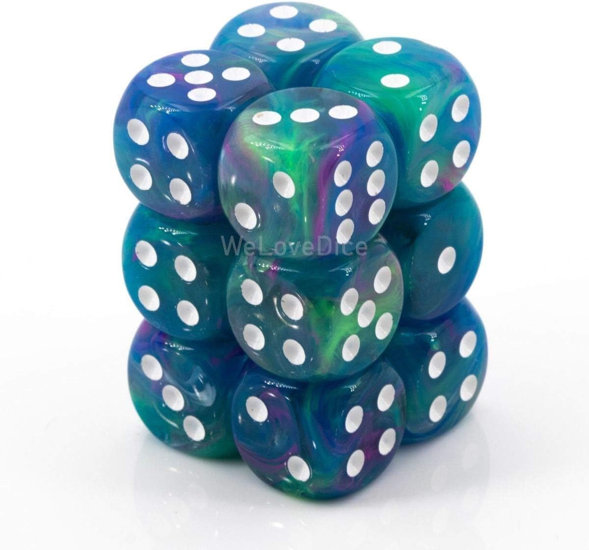 Foto 3 pulgar | Nenúfar Festivo De Dice Chessex Con Bloque Blanco, 12 X 6, 16 Mm - Venta Internacional.