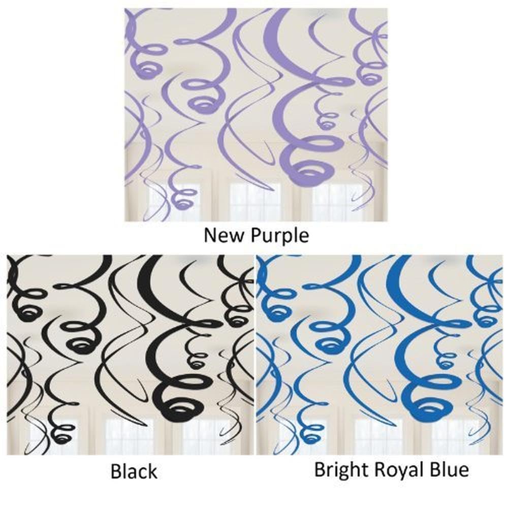 Foto 4 pulgar | Decoraciones En Espiral Amscan Dec Swirl Pl White (12/144) - Venta Internacional.