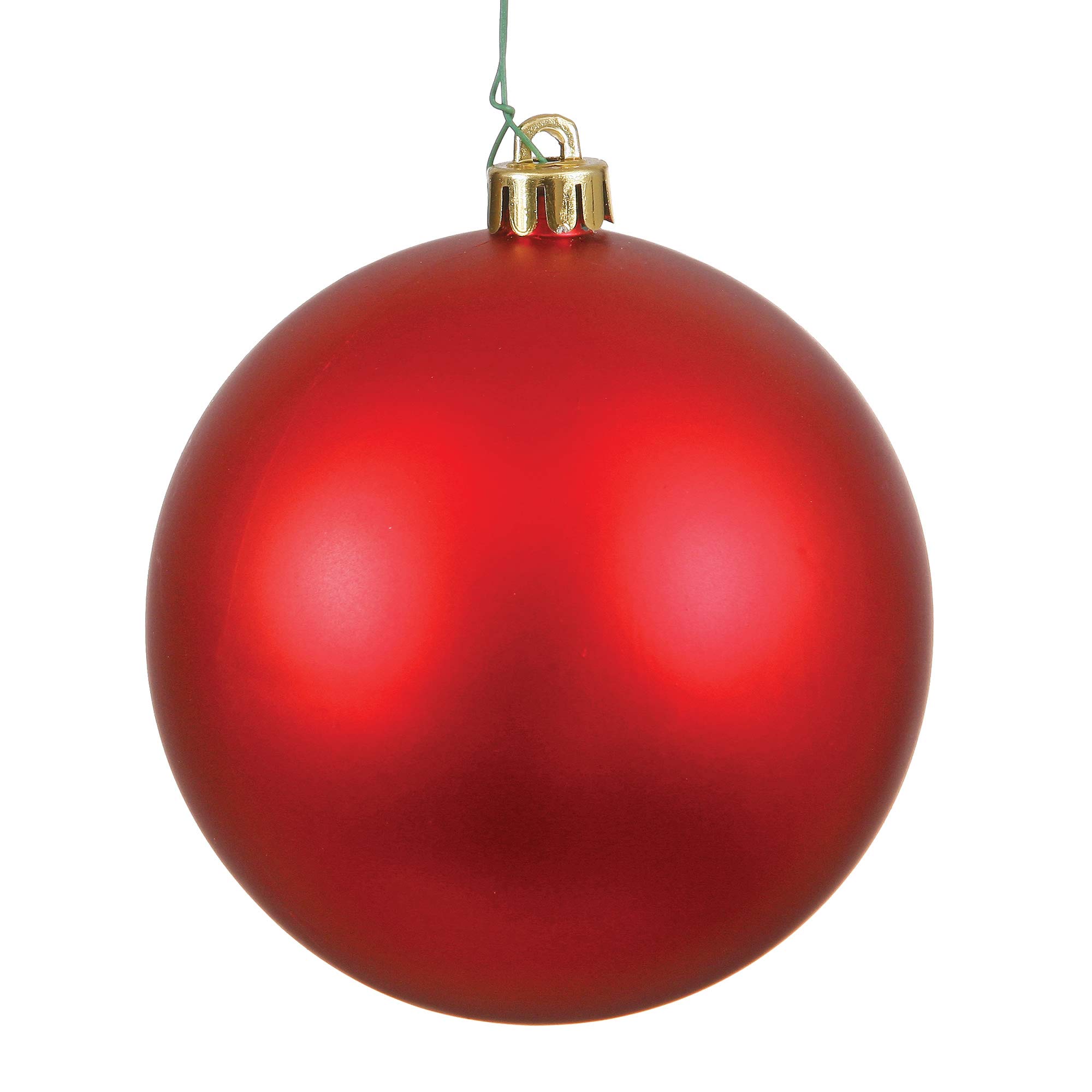 Foto 2 pulgar | Adorno Navideño Vickerman Con Forma De Bola Roja Mate De 4 Cm, Juego De 6 - Venta Internacional.