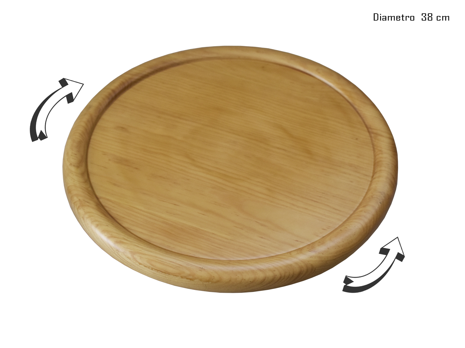 Foto 3 pulgar | Charola Giratoria Hogare Lazy Susan 38 cm