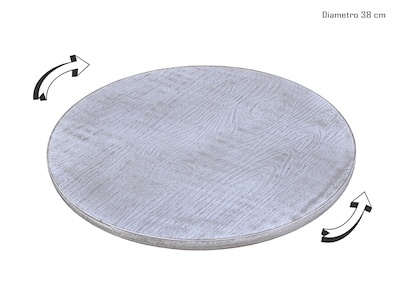 Foto 2 | Charola Giratoria Hogare Lazy Susan 38 cm Vintage