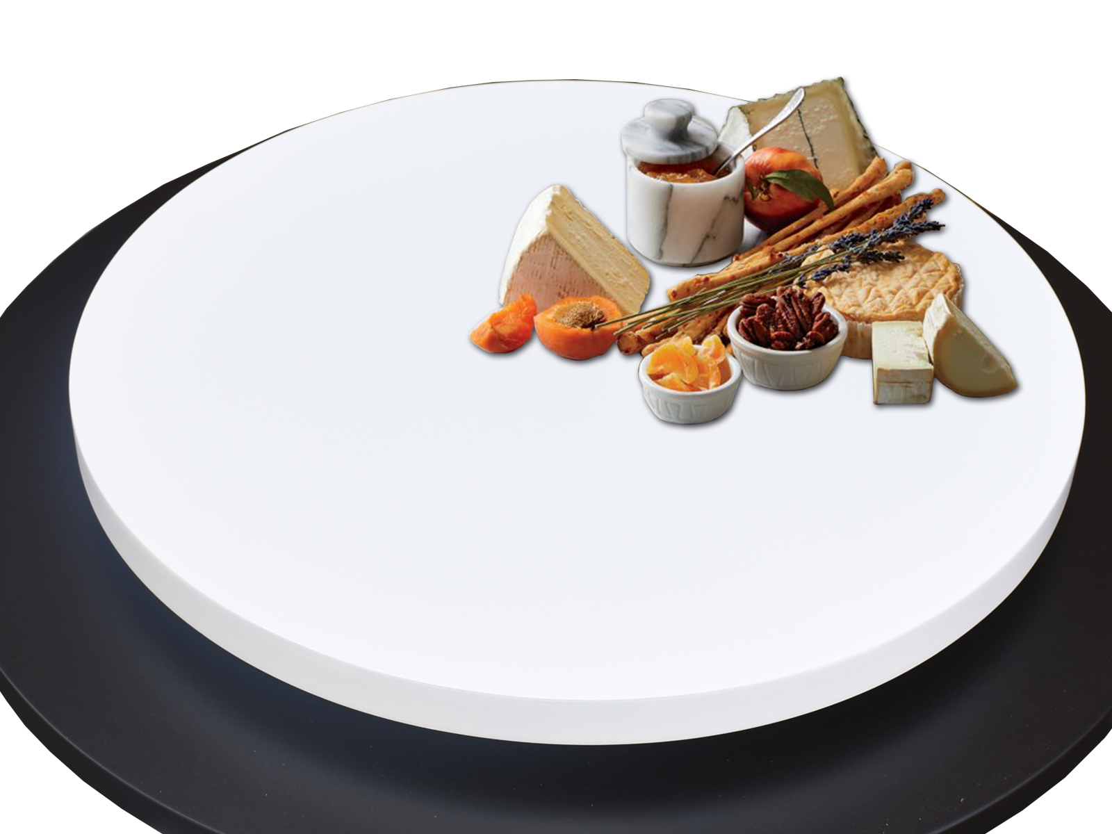 Foto 2 | Charola Giratoria Hogare Lazy Susan 60 cm color Blanco