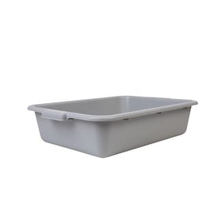 Foto 1 | Charola Levantamuertos Caledonia Chale-5 Polipropileno Gris, 52x32x12.7 Cm, Asas Reforzadas Y Alta Resistencia Par