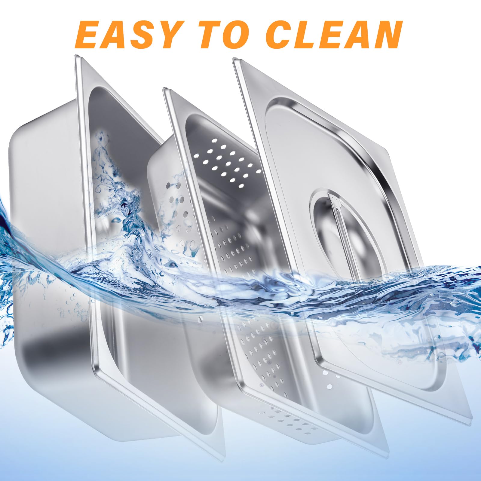 Foto 4 pulgar | Charola Steam Ferraycle 3 Unidades Acero Inoxidable - Venta Internacional