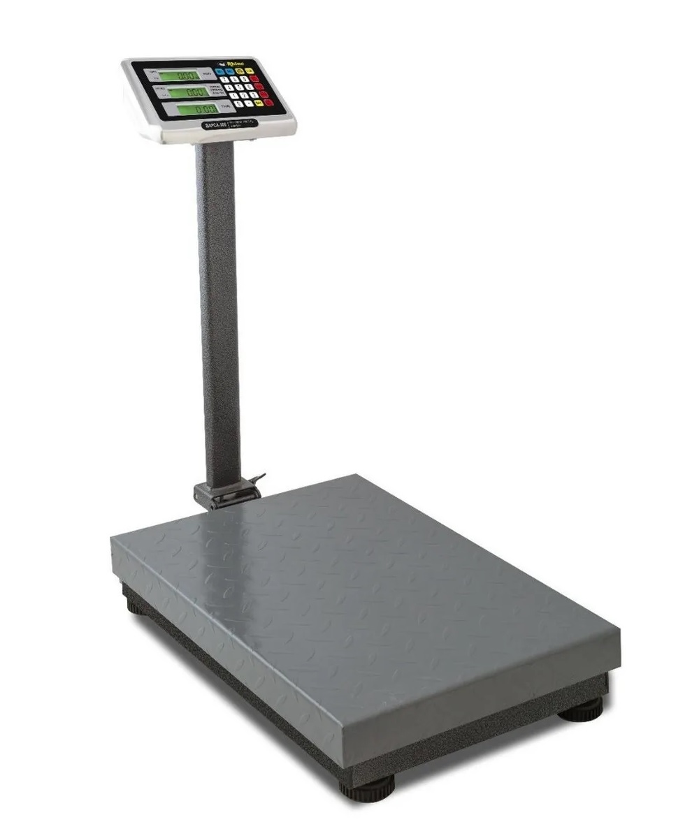 Báscula Comercial Digital con Mástil Rhino Bapca