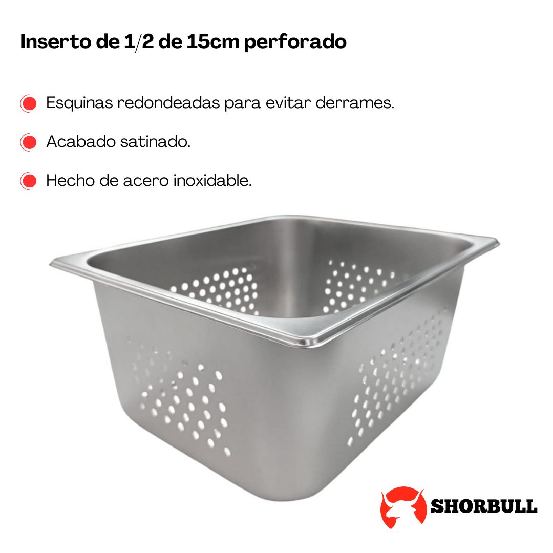 Foto 4 | Inserto Perforado 1/2 Acero Inoxidable