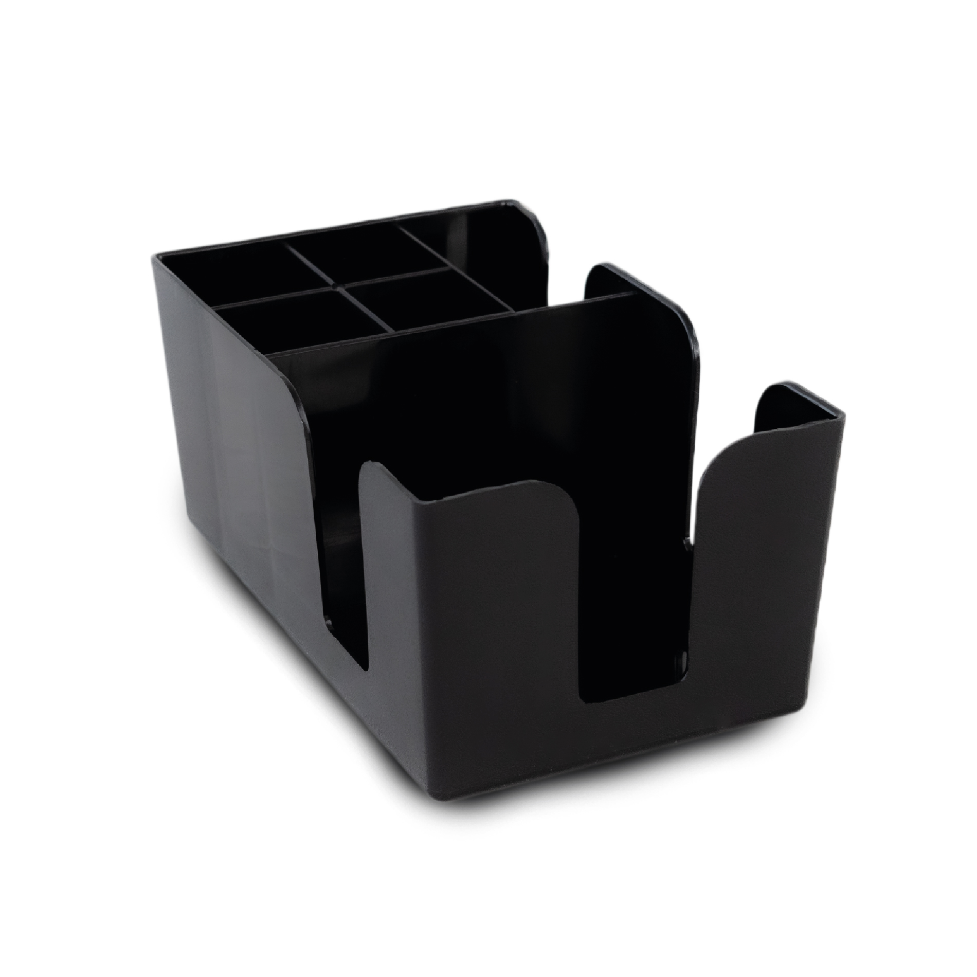 Foto 2 | Organizador de Mesa Caledonia ORME-6 Negro de Plástico ABS con 6 Compartimentos