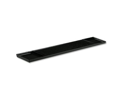 Foto 1 | Tapete Flexible Para Bar Caledonia Tabar-9 Negro 9x60 Cm, Caucho Resistente, Antiderrames, Fácil Limpieza, Ideal P