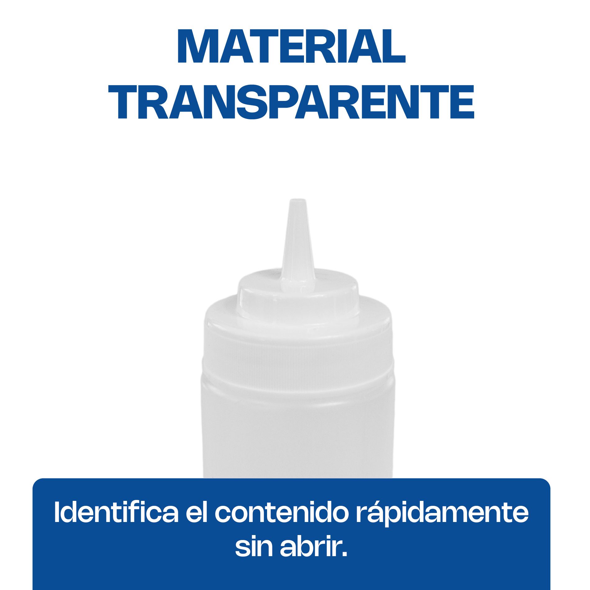 Foto 4 | Recipiente Para Aderezo 6 Piezas Caledonia Recad-24t  Polietileno, 24 Oz, Rosca Profunda, Salida Ancha, Dosificaci