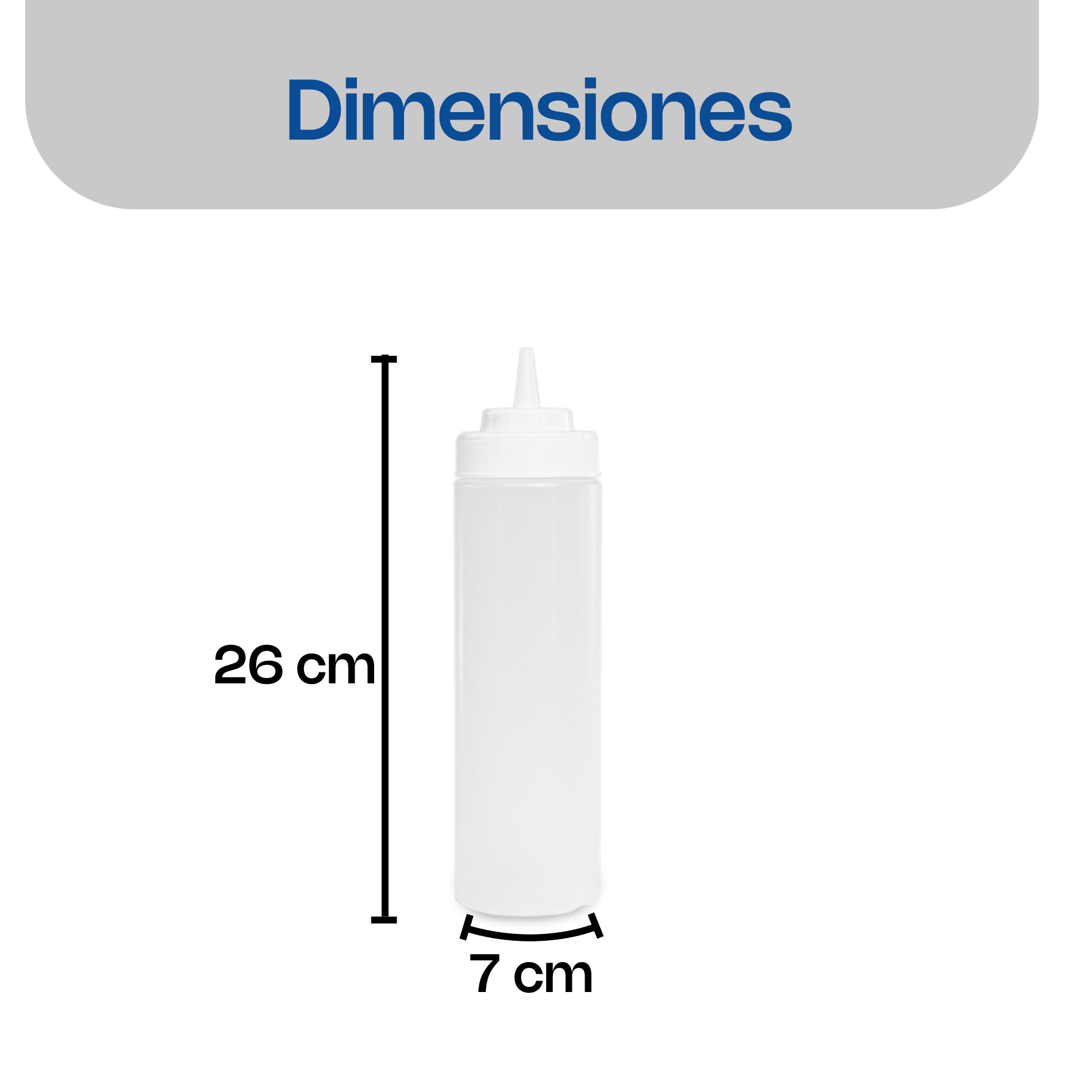 Foto 6 pulgar | Recipiente Para Aderezo 6 Piezas Caledonia Recad-24t  Polietileno, 24 Oz, Rosca Profunda, Salida Ancha, Dosificaci