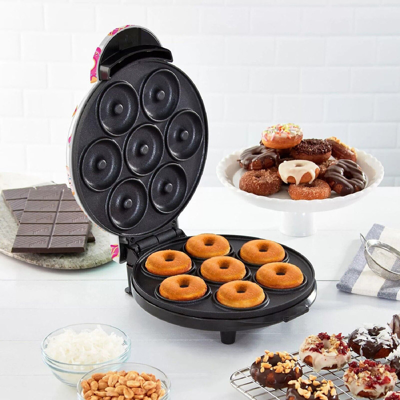 Foto 6 | Máquina Para Hornear Pasteles De Rosquillas Con Calefacción De Doble Cara, 1000 W, 220 V - Venta Internacional.