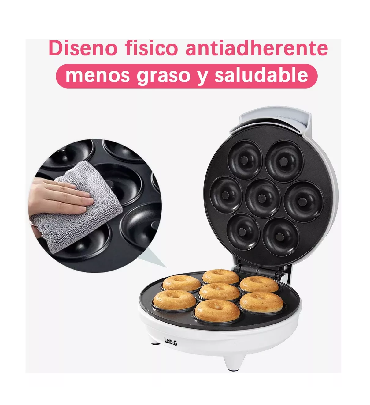 Foto 5 pulgar | Máquina para Hacer Donas Blanca