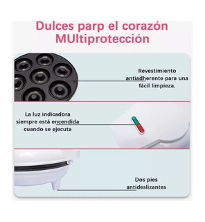 Foto 5 | Máquina para Hacer Donas Blanca