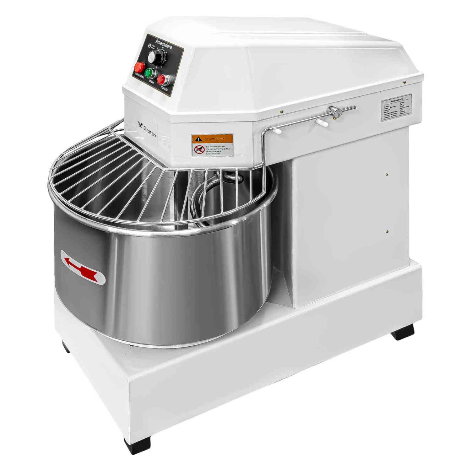 Foto 7 pulgar | Amasadora Industrial Comercial 50 Litros 20kg 2200w 250rpm Gutstark Home