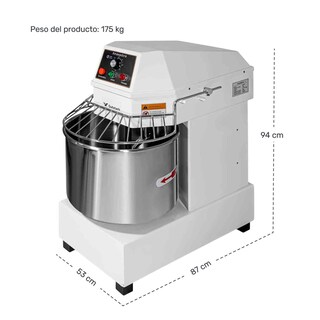 Foto 7 | Amasadora Industrial Comercial 50 Litros 20kg 2200w 250rpm Gutstark Home
