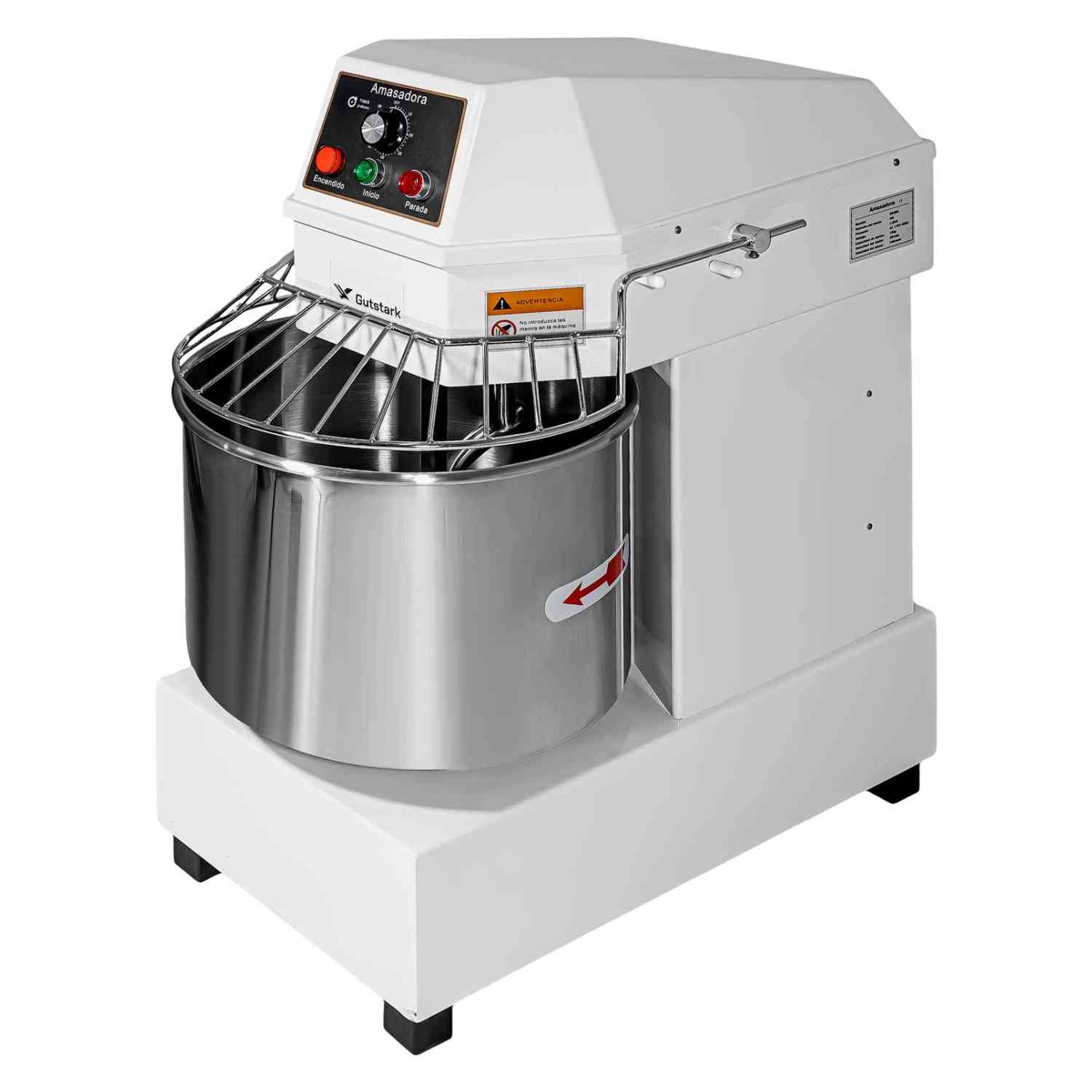 Foto 3 | Amasadora Industrial Comercial 40 Litros 15kg 1500w 246rpm Gutstark Home