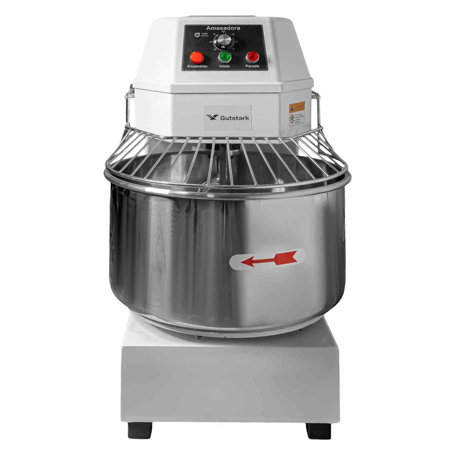 Foto 6 | Amasadora Industrial Comercial 40 Litros 15kg 1500w 246rpm Gutstark Home