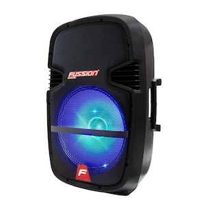 Foto 3 | Bafle Recargable 15 Fussion Pbs-1004 color Negro Bluetooth Usb Sd Led