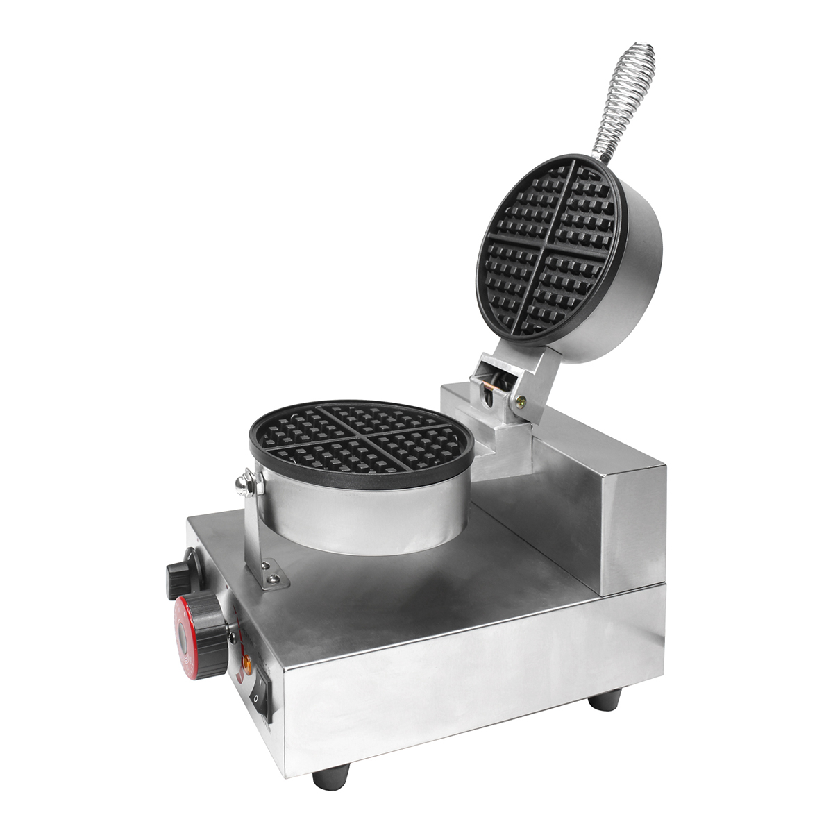 Foto 1 | Wafflera Eléctrica Industrial Antiadherente 1000W 300°C