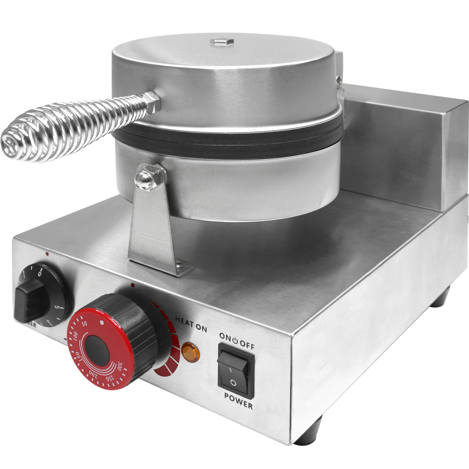 Foto 3 pulgar | Wafflera Eléctrica Industrial Antiadherente 1000W 300°C