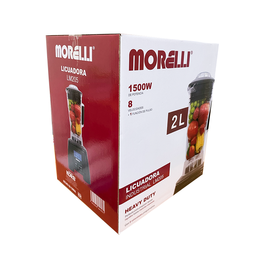 Foto 5 | Licuadora Digital Morelli Storm color Negro