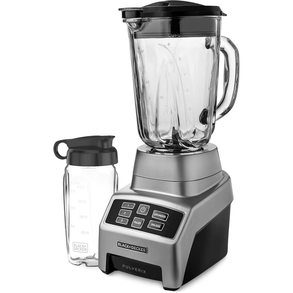 Licuadora Black+Decker Pulverix 12 Velocidades Vaso de Vidrio