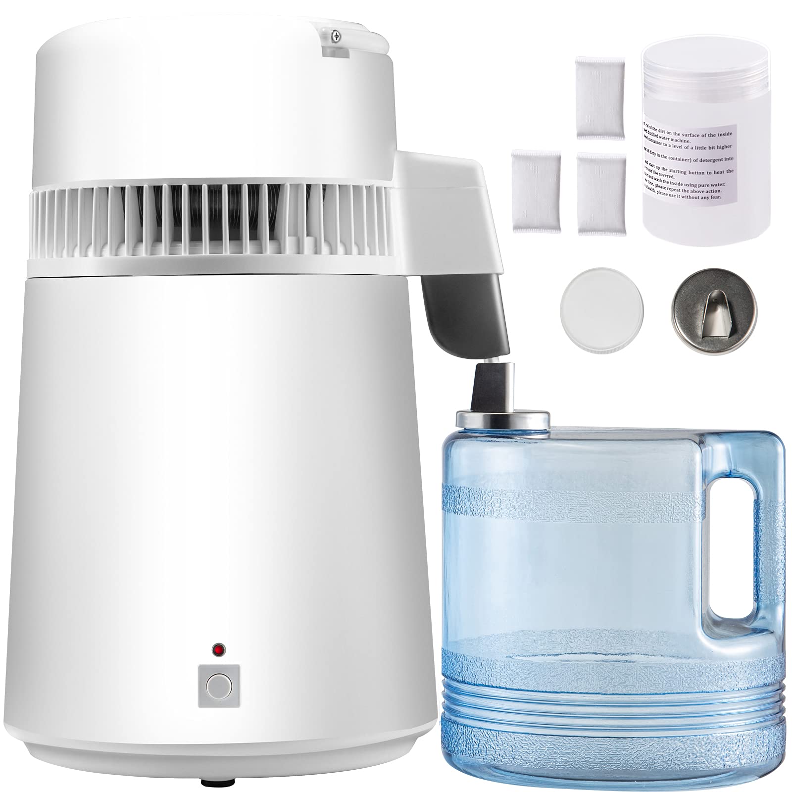 Foto 2 pulgar | Destilador De Agua Vevor 4l 750w 1.1 Gal/h Con Recipiente De Plástico - Venta Internacional.