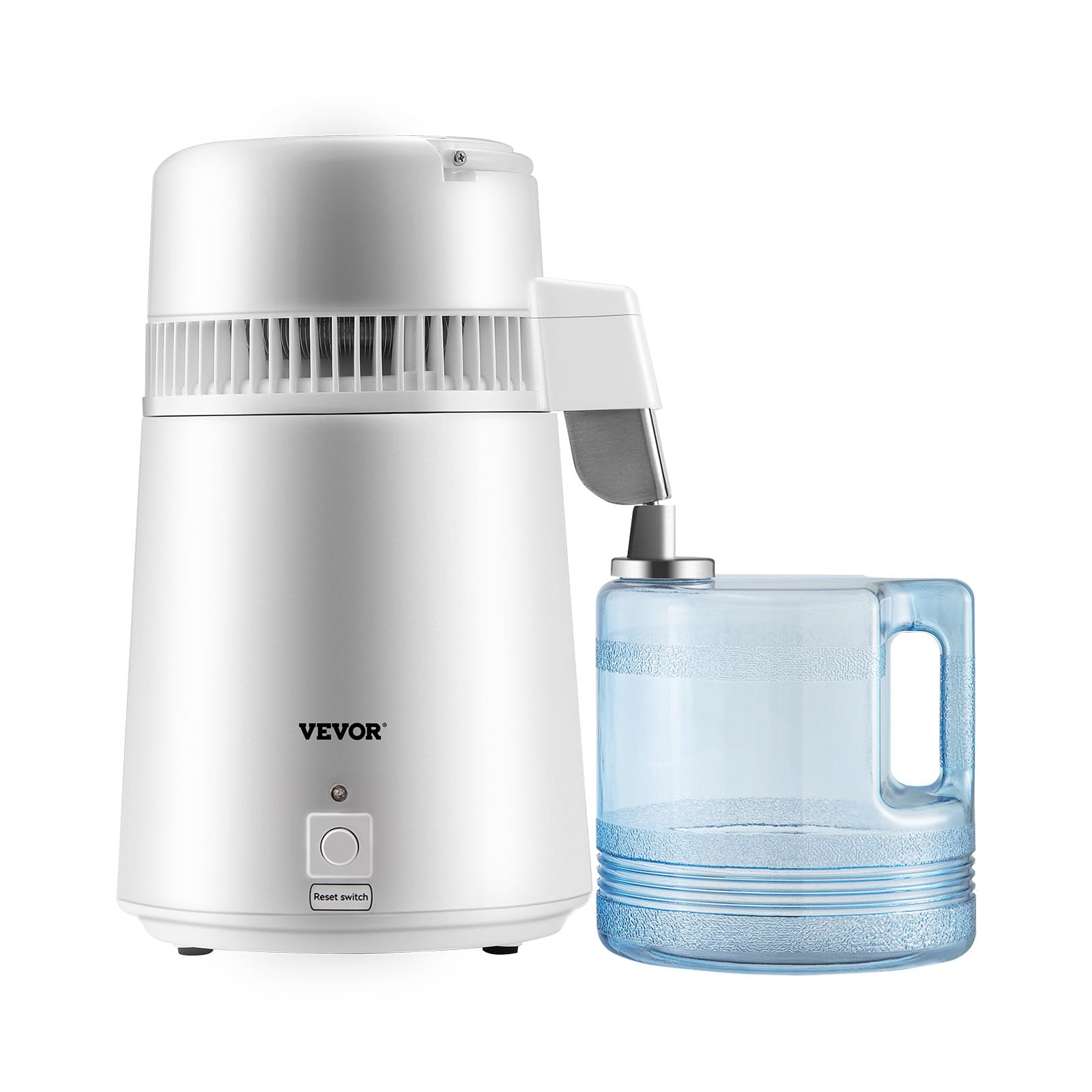 Destilador De Agua Vevor 4l/1.1 Gal 750 W Con Contenedor Libre De Bpa - Venta Internacional.