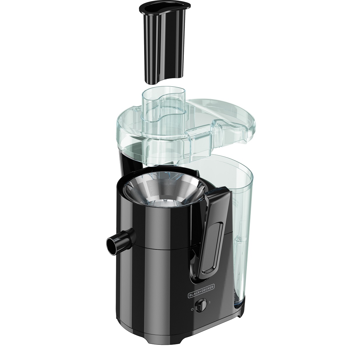 Foto 4 pulgar | Extractor de Jugos Black+Decker JE2400BD color Negro 400 Watts